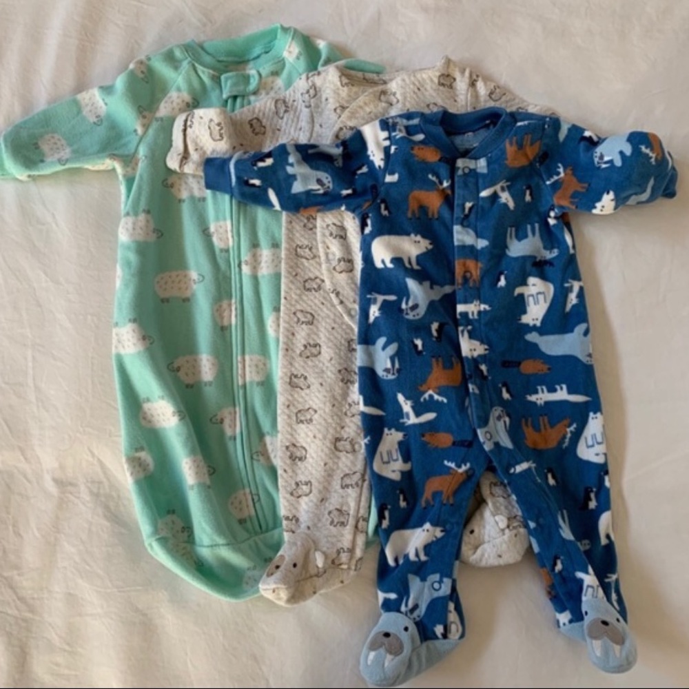Carter’s Fleece Pajamas and Sleep Sack Bundle
